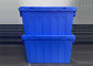 Customization Hinging Plastic Attached Lid Containers 560*380*330mm