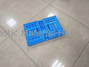 Vertical Stacking Fruit And Vegetable Plastic Crates Fresh Food Transport Basket Bins With Holes
