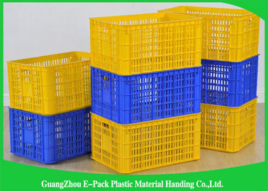جعبه های پلاستیکی مواد غذایی حفاظت از محیط زیست برای حمل و نقل و لجستیک HDPE