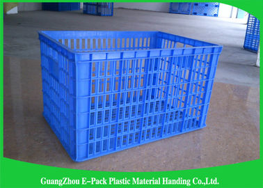 جعبه های پلاستیکی مواد غذایی حفاظت از محیط زیست برای حمل و نقل و لجستیک HDPE
