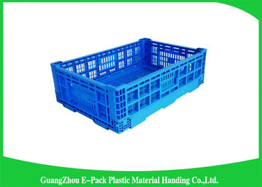 جعبه های پلاستیکی تاشو کشاورزی ذخیره سازی میوه 60 لیتر PP 30 کیلوگرم سازگار با محیط زیست
