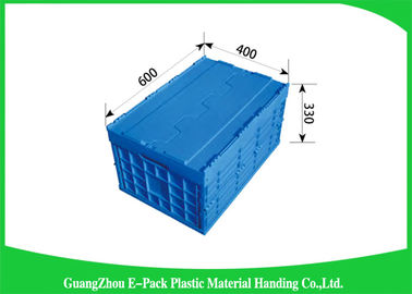 ظروف پلاستیکی تاشو بسته بندی 65 لیتری فضای قابل بازیافت 600 * 400 * 105 میلی متر