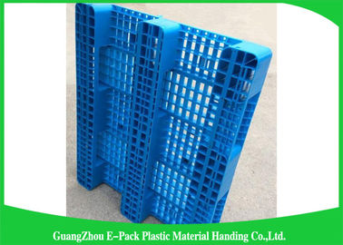 پالت های یورو پلاستیک تک رو ویرجین HDPE تهویه شده برای انبار