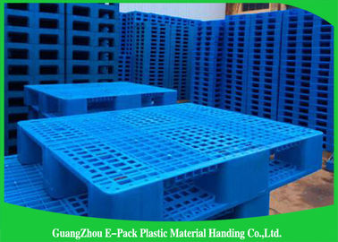 پالت‌های پلاستیکی آبی تقویت‌شده فولادی 1 تنی سنگین 1200*1000 میلی‌متری