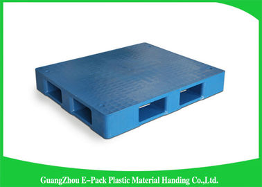 پالت چوبی پلاستیکی ویرجین HDPE با سه دونده، بار قفسه 1 تنی