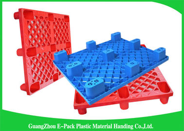 پالت های پلاستیکی تودرتوی HDPE صنعتی ضد لغزش با عرشه جامد بادوام