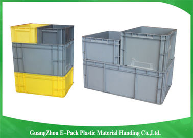 PP Plastic Logistic Euro Stacking Containers For Food Plastic Auto Medical 21.2L