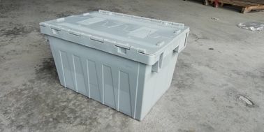 جعبه های چرخشی ذخیره سازی قابل انباشته شدن پلاستیک با دوام بالا 550*370 میلی متر