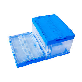 ظروف پلاستیکی تاشو 530*360 میلی متر / سطل های ذخیره پلاستیکی تاشو