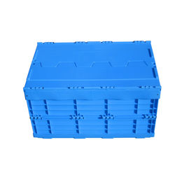 جعبه های ذخیره سازی پلاستیکی تاشو قابل حمل 600*400*330 میلی متر برای مجموعه