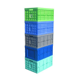 ظرفیت بارگیری 30 کیلوگرم ظروف جمع شونده ویرجین PP سری 600*400 میلی متر