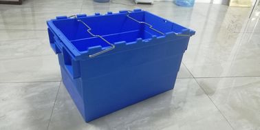 سینی های تودرتو انباشته پذیر 100% ویرجین PP با میله های فولادی حمل و نقل ذخیره سازی