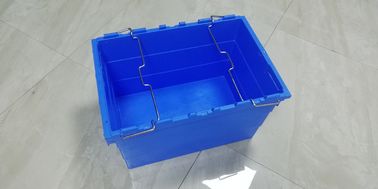 سینی های تودرتو انباشته پذیر 100% ویرجین PP با میله های فولادی حمل و نقل ذخیره سازی