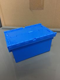 سایز کوچک 120*80*60 میلی‌متر پشته پلاستیکی توله جعبه‌های درب وصل شده