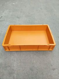 ظروف انباشته یورو ویرجین PP یا PE / جعبه های پلاستیکی بزرگ 600*400 میلی متر اندازه استاندارد