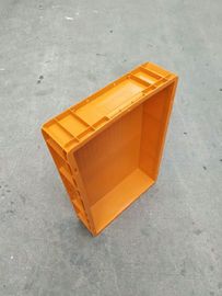 ظروف انباشته یورو ویرجین PP یا PE / جعبه های پلاستیکی بزرگ 600*400 میلی متر اندازه استاندارد