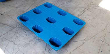 پالت پلاستیکی بادوام راحت SGS Blow Molding 1000*800 میلی متر پالت سبک تر