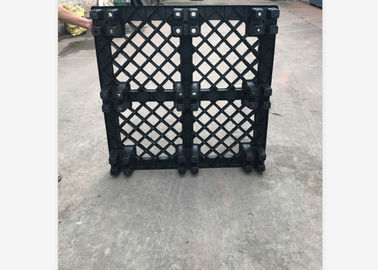 پالت های پلاستیکی بسته بندی یک طرفه Light Duty 9 Runners 1100*1100 میلی متر