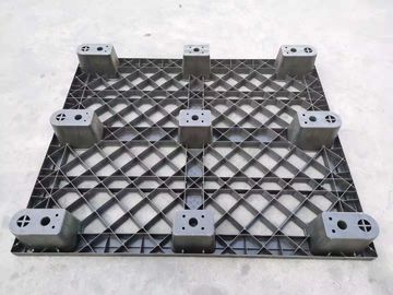 پالت های پلاستیکی مشکی 1200*1000 میلی متری تقویت شده HDPE