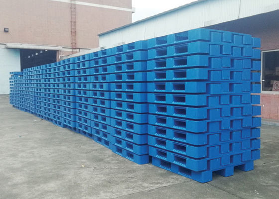 لیفتراک چهار طرفه پالت های پلاستیکی سنگین HDPE 6T سفارشی