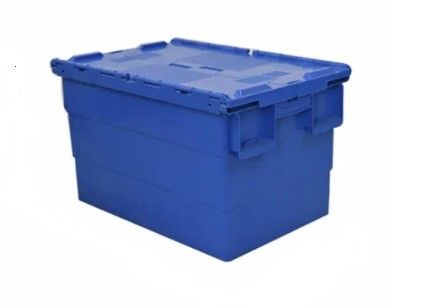 جعبه ذخیره سازی جعبه PP 600*400*365 میلی متر 200 کیلوگرم برای حمل و نقل