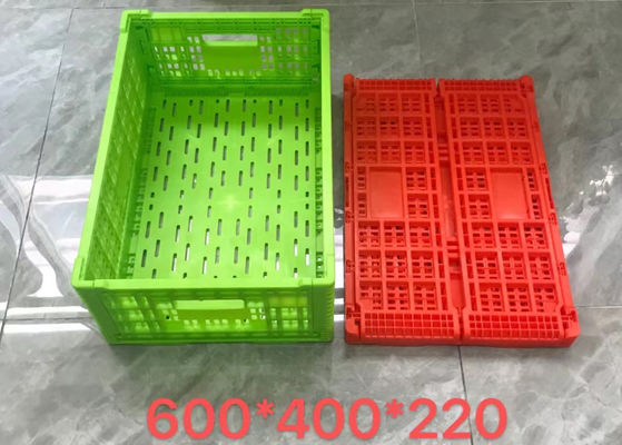 جعبه سبد حمل و نقل میوه سبزیجات برای سوپرمارکت ذخیره سازی پلاستیک