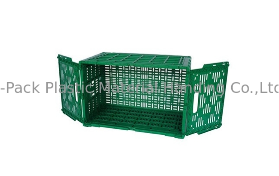 جعبه های پلاستیکی میوه و سبزیجات 3.4 کیلوگرمی 100% ویرجین PP سنگین