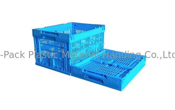 جعبه های پلاستیکی میوه و سبزیجات آبی رنگ 400*300 میلی متری