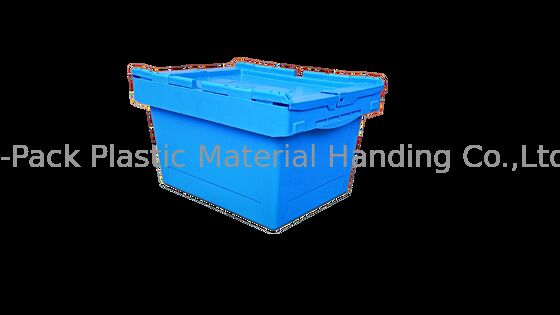 جعبه کوچکی با چرخدسته های میله ای که لوگو را در هر دو طرف چاپ می کنند
