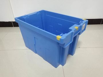 انباشته تودرتو جعبه توت پلاستیکی جامد اندازه استاندارد 600 * 400 میلی متر